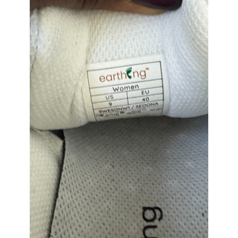 Harmony Grounding Sneakers White Knit Earthing Shoes Women Size 9 - Picture 7 of 8